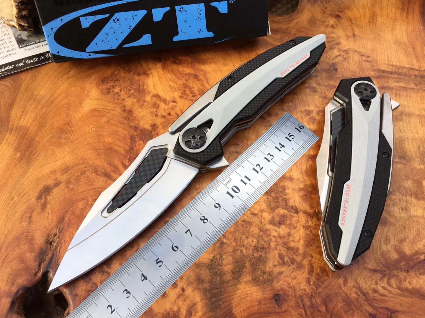 2020 Zero Tolerance ZT Folding Knife Outdoor Hunting Pocket Camping