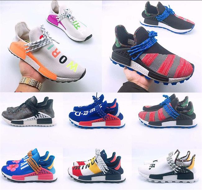 2019 Pharrell X Human Race L4ND Afro Hu Trial Solar Pack NERD ...