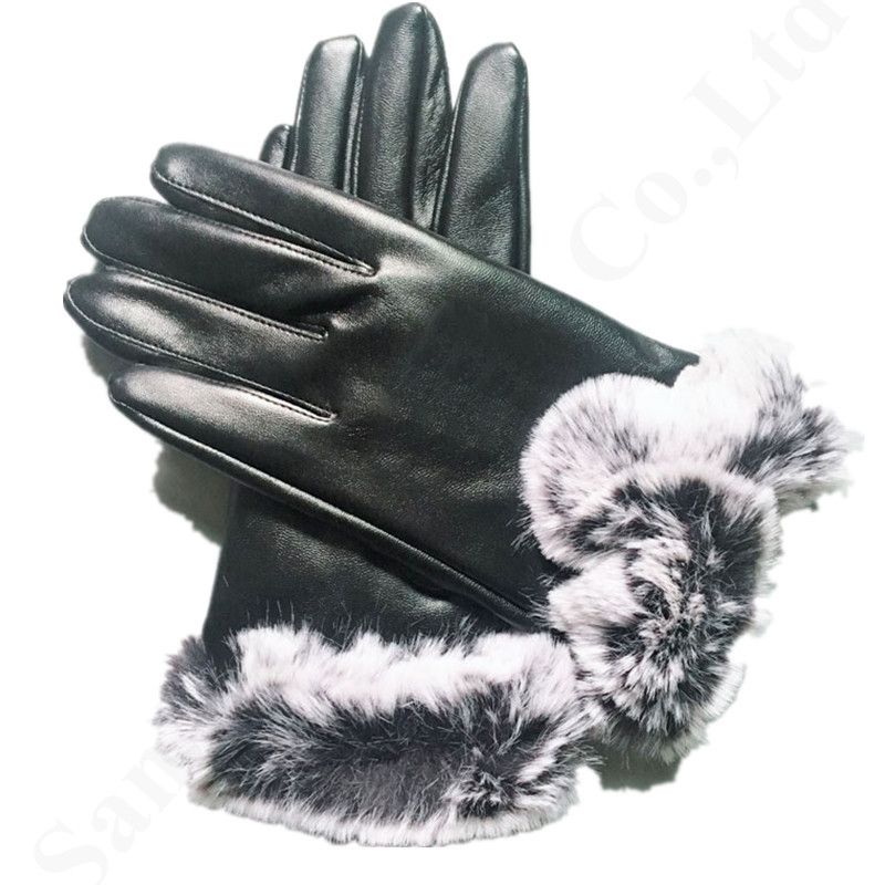 womens fur lined gloves uk