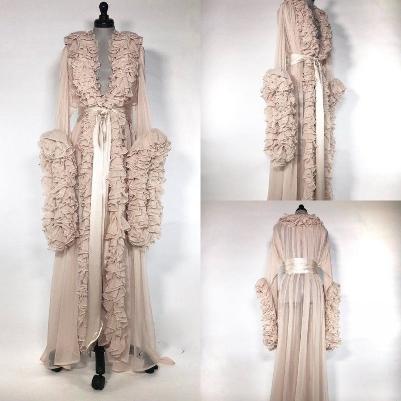 tulle bathrobe