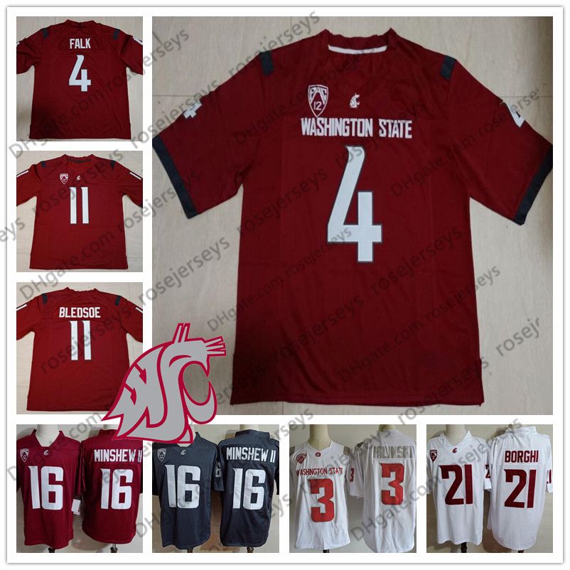 2019 WSU Washington State Cougars 4 Luke Falk 10 Parker 23 Gerard