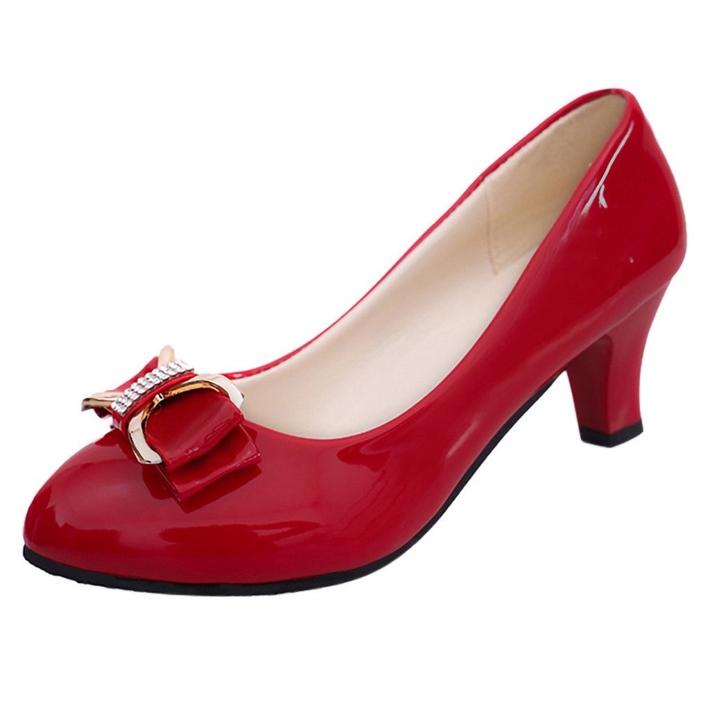 Bow Shoes Women's Sexy Fashion Youyedian Mouth Shallow Head Round wIw6zpq
