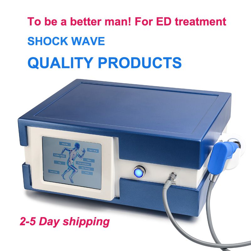German Imported Compressor 8 Bar 2000000 Shots Shockwave Therapy Machine /Extracorporeal ...