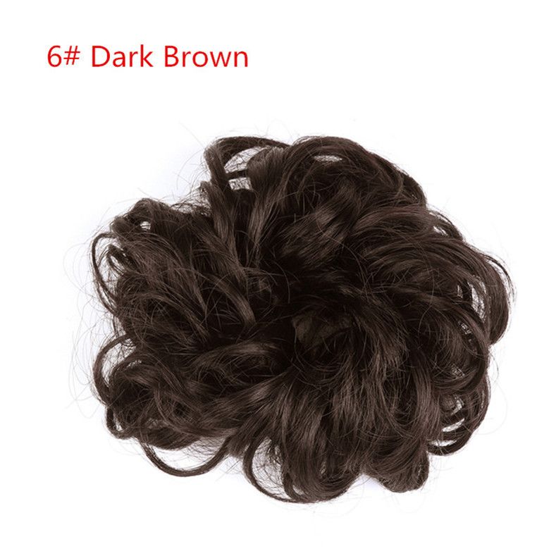 B43 S Noilite Synthetic Hair Big Bun Chignon Two Plastic Comb