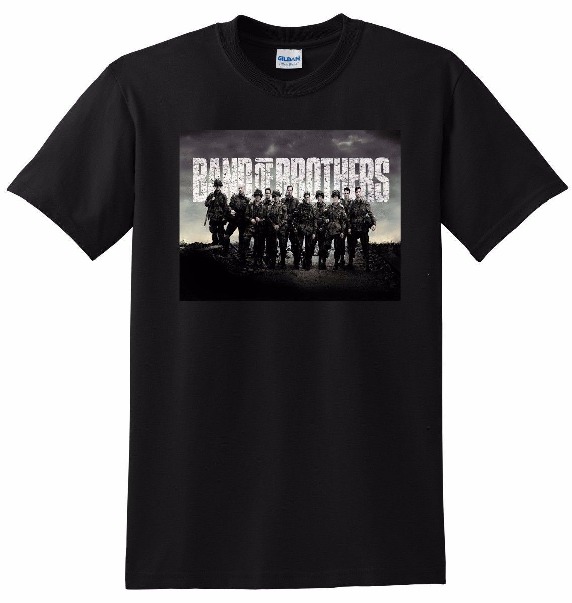 Band Of Brothers T Shirt Adult Sizes Small Medium Large Or Xl Mens 2019 Fashion Brand T Shirt O