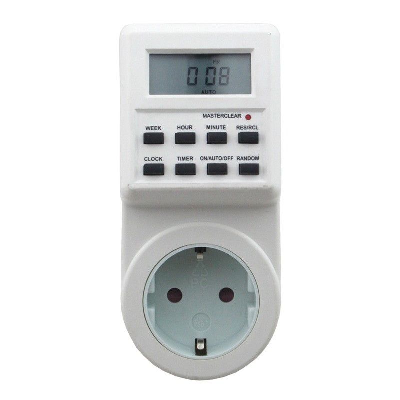2019 digital timer 1 min 7 days digital lcd electronic plug in timer 1min