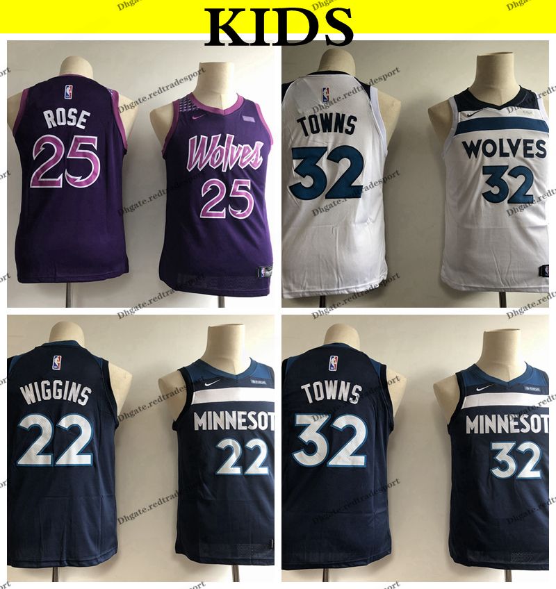 boys timberwolves jersey