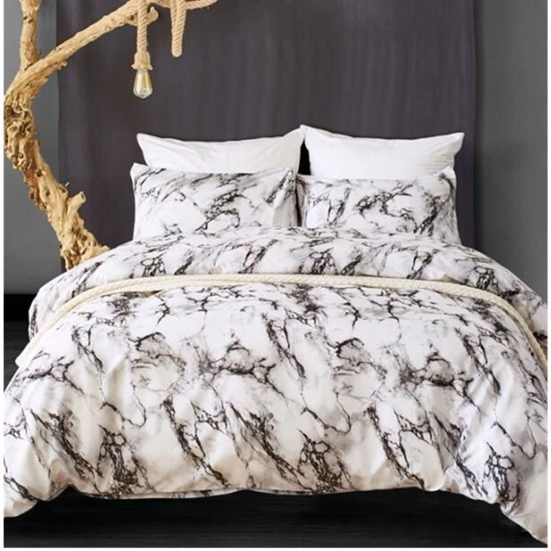 Heat Sell Comforter Bedding Sets Article Marble Decorative Pattern
