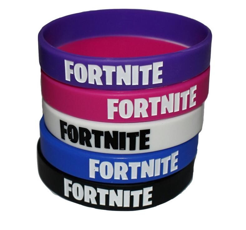 new cartoon game fortnite silicone bracelets kids birthday party favors wristband toys party decoration supplies favors kids best gift birthday tableware - fortnite birthday party favors