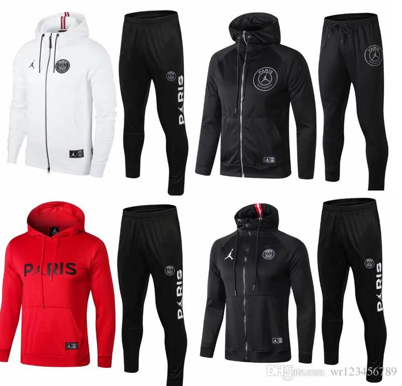 psg white hoodie