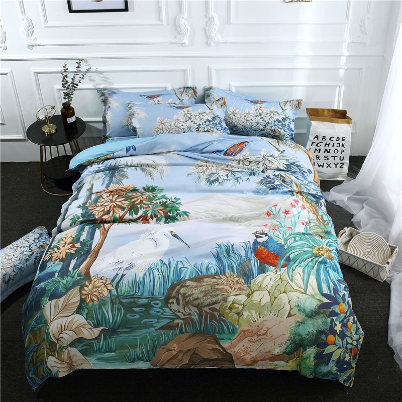 Bird In The Forest 3d Bedding Sets Printed Duvet Cover Set Queen Bird In The Forest 3d Bedding Sets Printed Duvet Cover Set Queen King Twin Size Covers Comforter From Sakuna 60 5 Dhgate Com