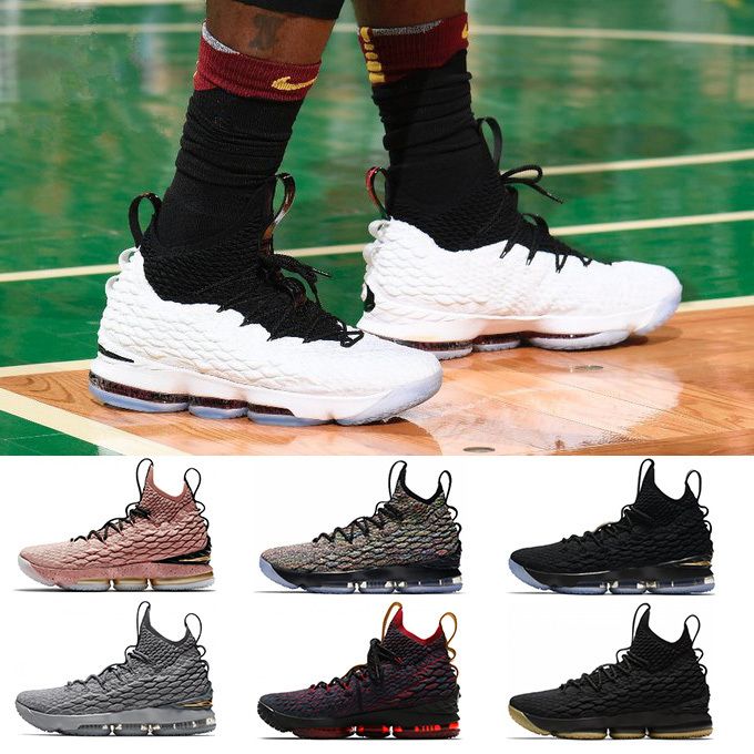 2018 Designer shoes men Nike Air max LeBron Super king zapatos para hombres 15 Cenizas Ghost Volt IGUALDAD Orgullo Blanco Negro Zapatillas de 2018 Designer shoes men Nike Air max LeBron Super king zapatos para hombres 15 Cenizas Ghost Volt IGUALDAD Orgullo Blanco Negro Zapatillas de