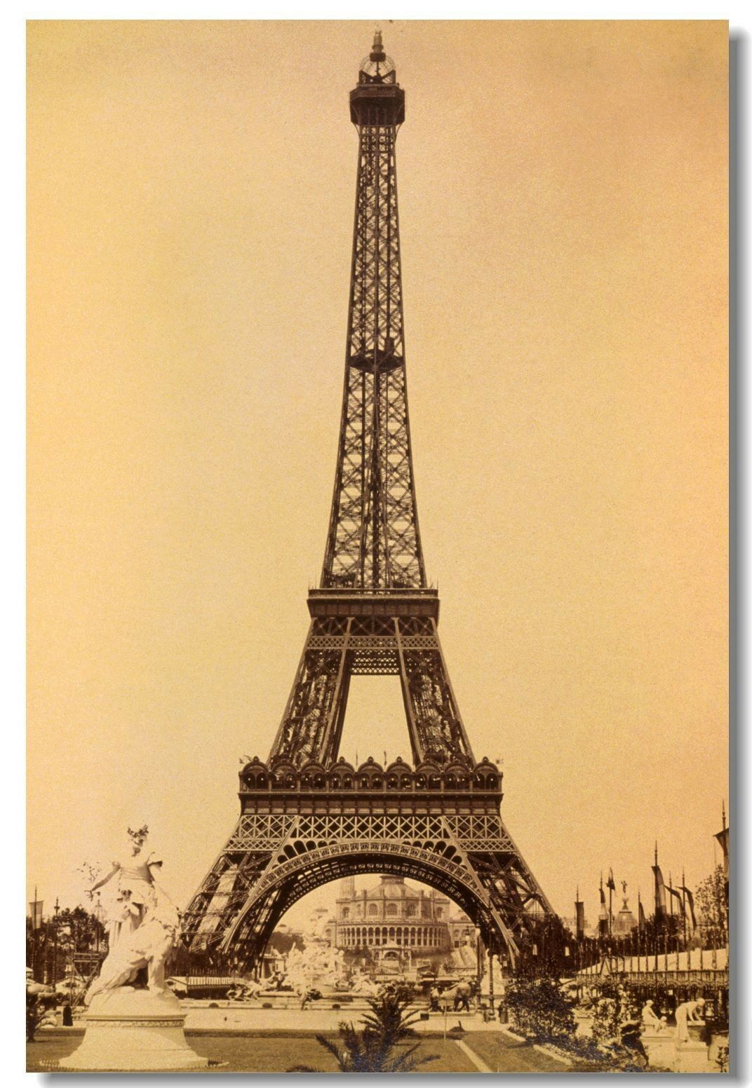 Eiffel Tower Landscape Paris City Wall Decor Art Silk Print Poster 88