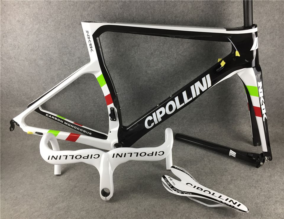 Free Packaged For T1000 3k 1k Glossy Matte Mcipollini Nk1k Carbon Frames Handlebar Saddle Road Bike Cipollini Frameset