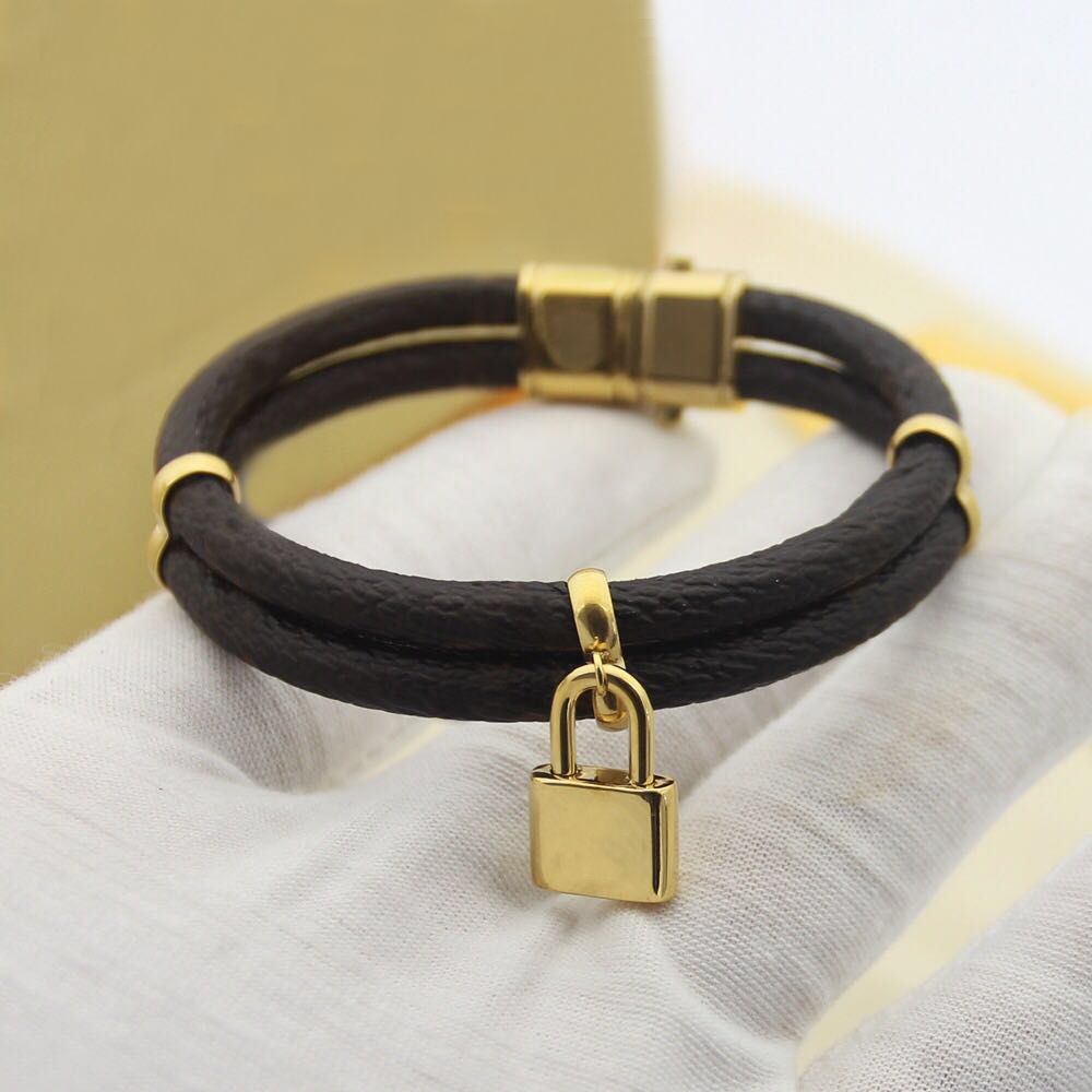 Popular Fashion Brand Designer Lock Bracelets For Lady Design Women