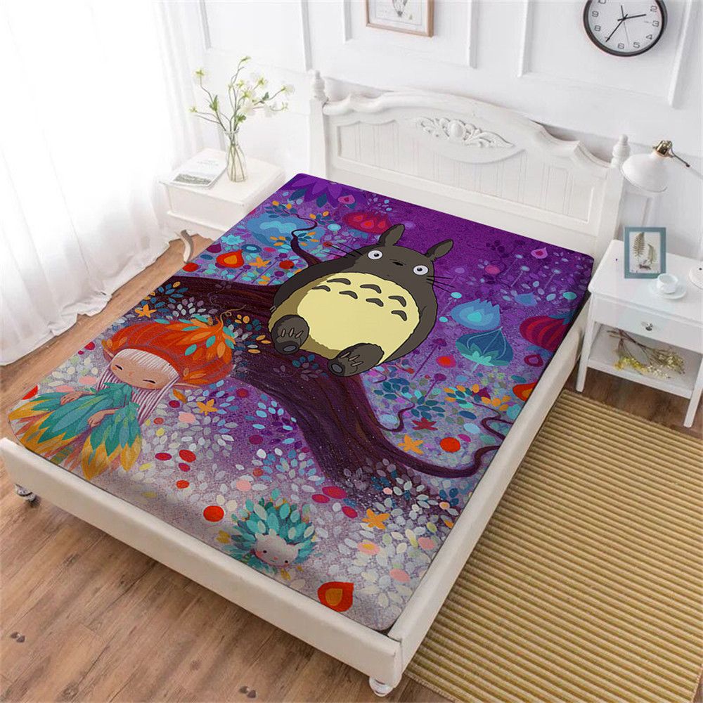 Colorful Cartoon Bed Sheet Ro Natural Scenery Print Fitted Colorful Cartoon Bed Sheet Ro Natural Scenery Print Fitted King Queen Bedding Kids Sheets Deep Pocket Home Textile D40 Uk 2019 From Pureairr