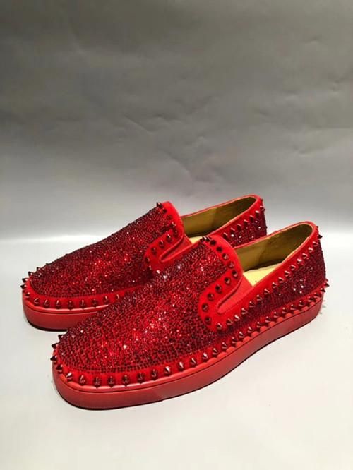 zapatos hombre suela roja