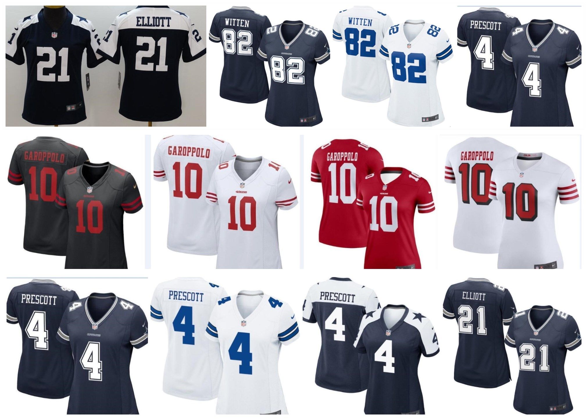 dak prescott throwback jersey womens