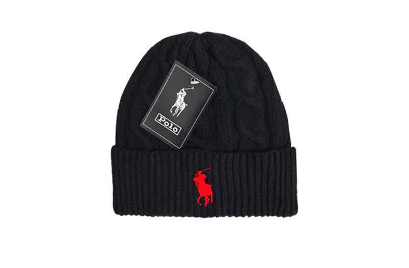 red polo winter hat