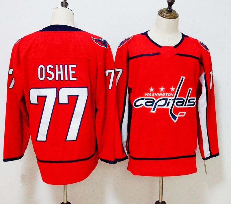 2019 New Washington Capitals Jersey 8 Alex Ovechkin 19 Backstrom 70 Braden Holtby 77 T.J. Oshie