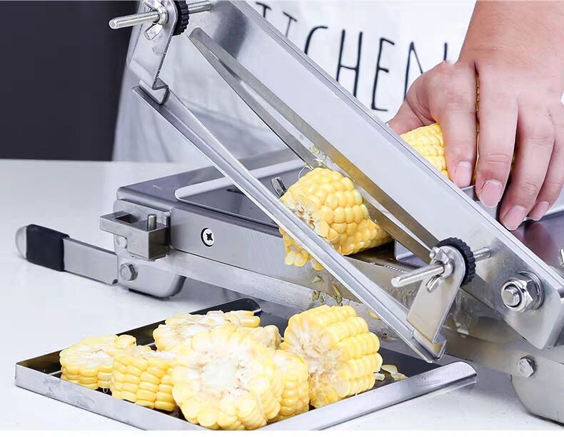 2021 403 Stainless Steel Manual Meat Cutter Hydraulic Ribs Bone Cutter