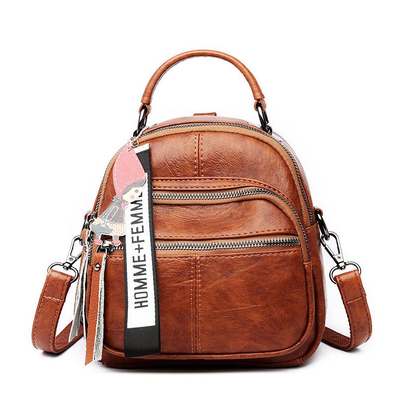 Épaules La Span Féminin Tendance Rue Fonctions Dames Mini De Sac Dos Petit Multi 2019 Sauvage Fraîches Nouveau Diagonale Petites Cuir À OiZTPkXuw