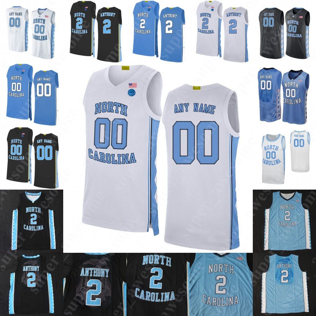2020 2020 North Carolina Tar Heels Basketball Jersey Cole Anthony