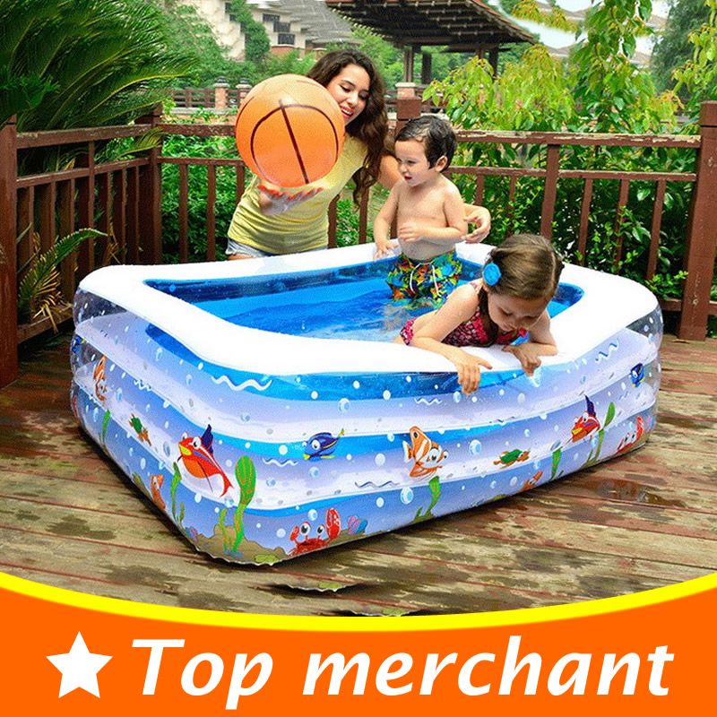 Acheter 2017 Bébé Piscine Gonflable Grande Piscine En Plastique