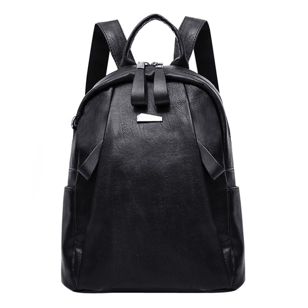 Modern Lady Fashion Women Girl Leather Backpack Travel Waterproof Rucksack School Bag Streetwear Backpacks Zs