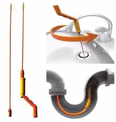 2019 New Hair Anti Clog Remover Cleaning Tool Kit Flexible Drain For