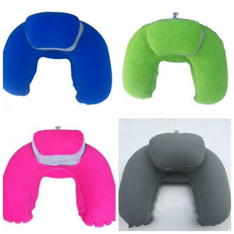 Kids Neck Pillow Baby Car Inflatable Pillows Infant Cartoon U Shape Kids Neck Pillow Baby Car Inflatable Pillows Infant Cartoon U Shape Travel Air Filled Stroller Pram Nap Unpick Lt154 Covers For