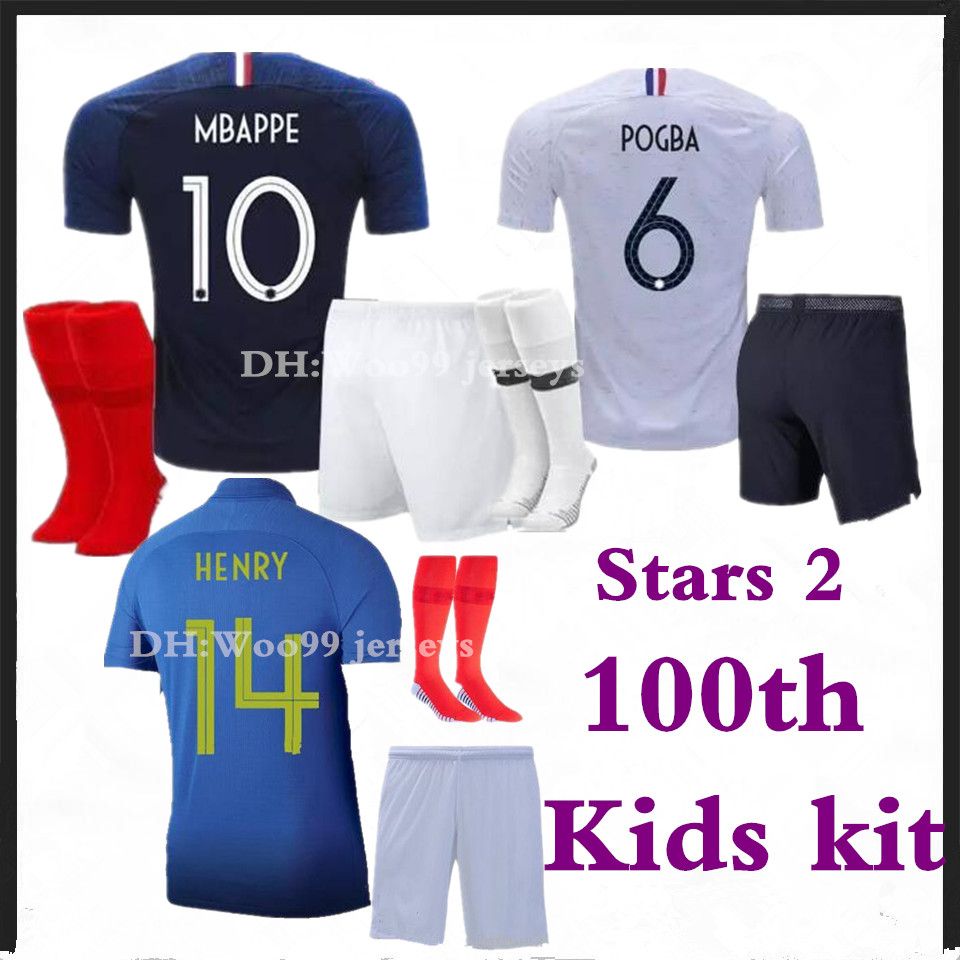 Algérie Coupe du monde 2018 Enfants T-Shirt Noir Maillot Football NR All 10 Sport