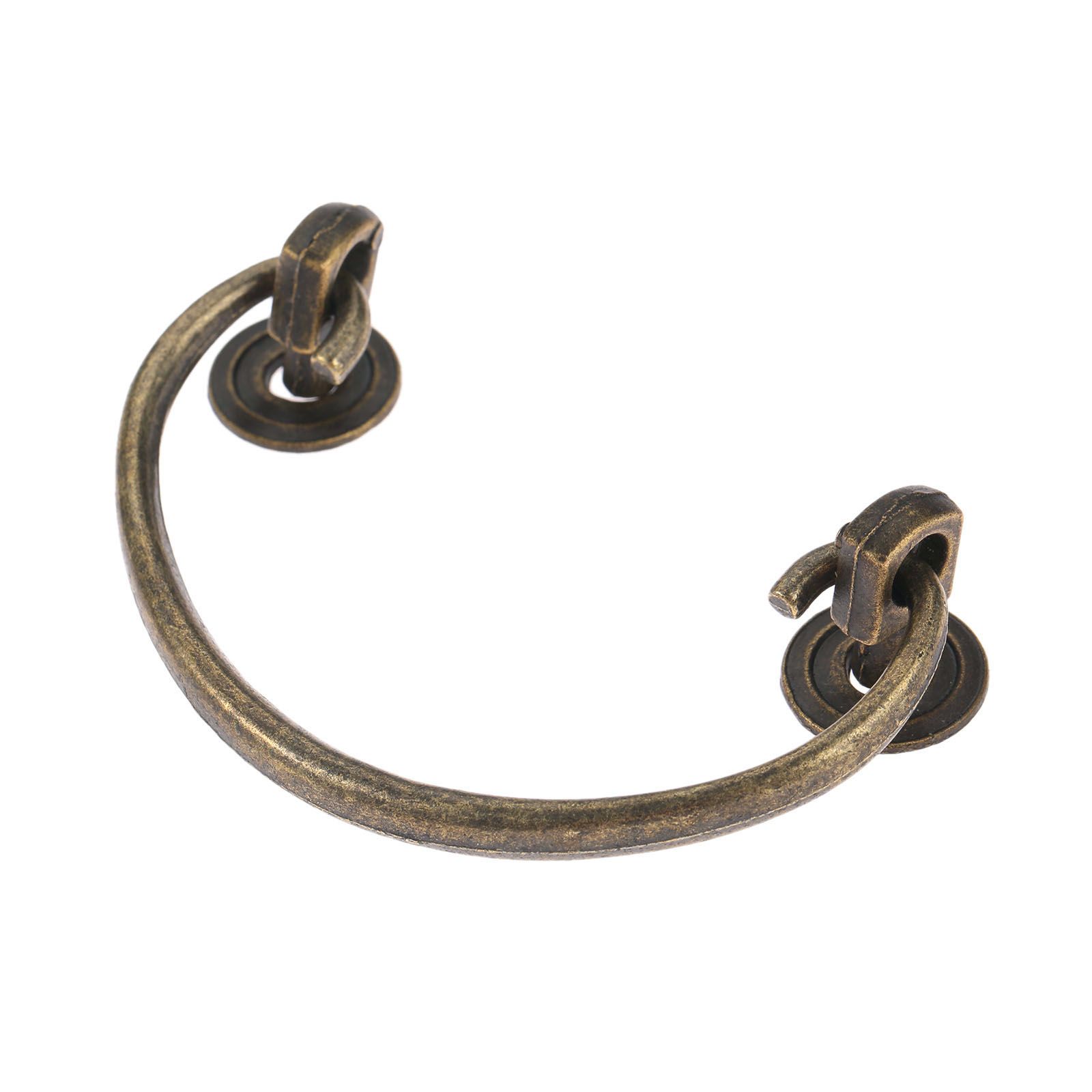 Cabinet Pulls Dreld 85 49mm Kitchen Drawer Door Handle Vintage Furniture Knobs Antique Bronze Wooden Box Case Cupboard Pull Handles