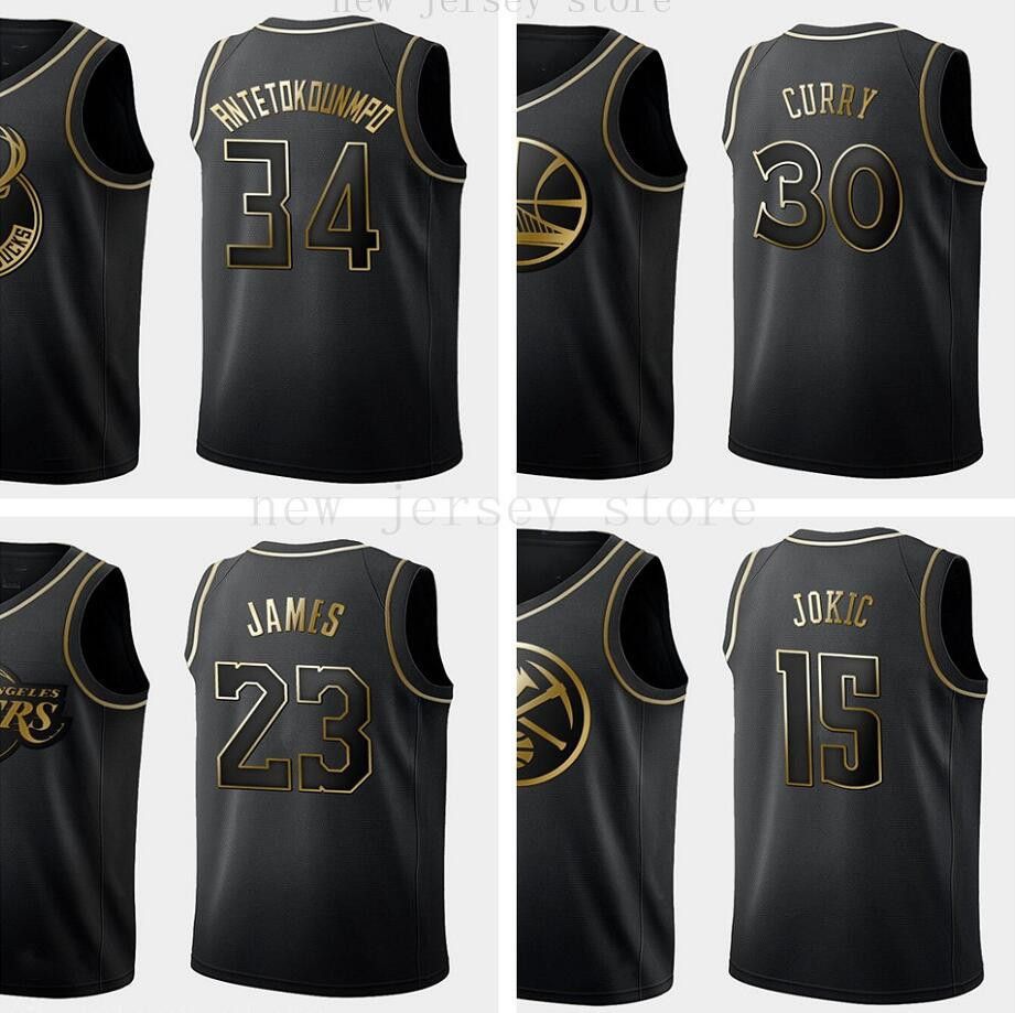 lebron black and gold jersey