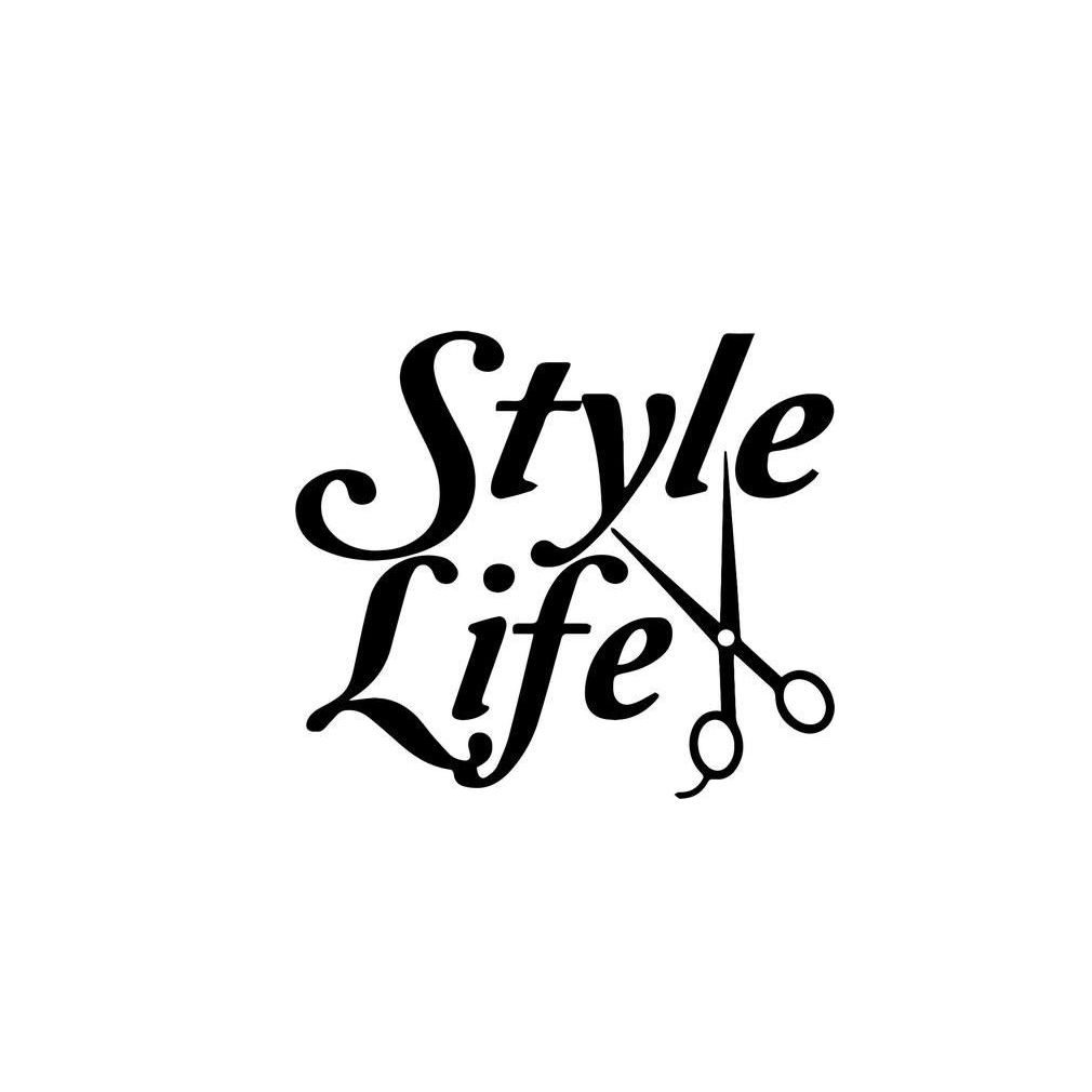 Style Life Barber Hair Stylist Home Decor Car Truck Window Decal