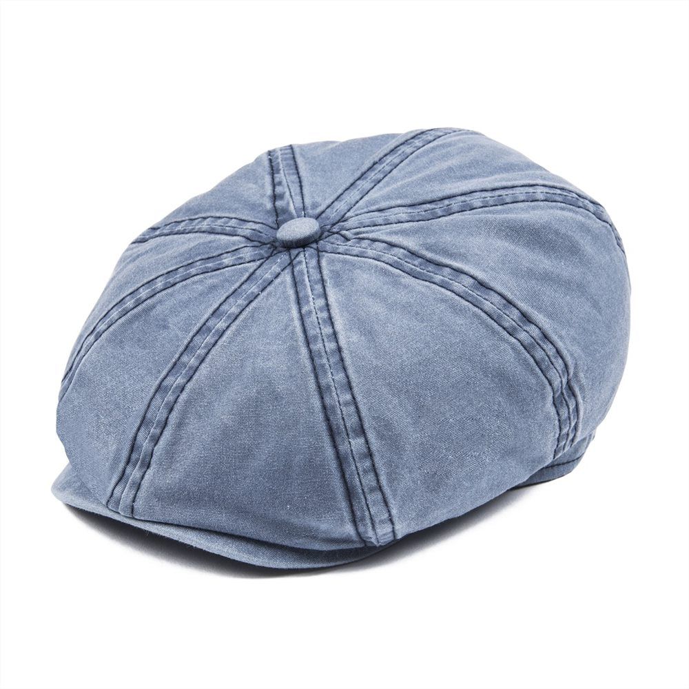 navy chauffeur hat