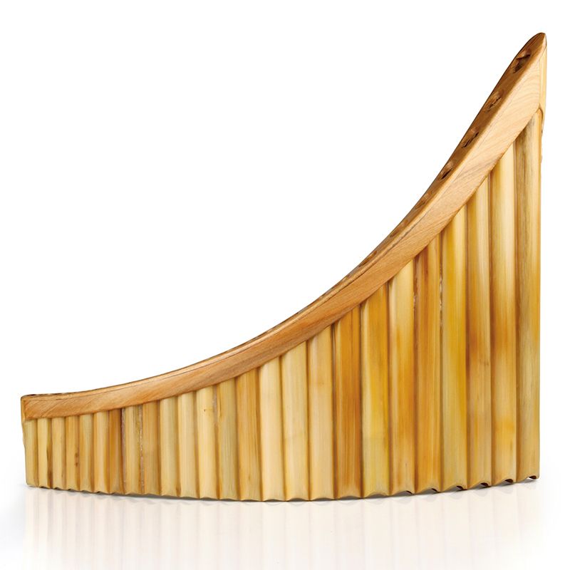 2021 Professional Reed Made Musical Instrument 25 Pipes Pan Flute G Key