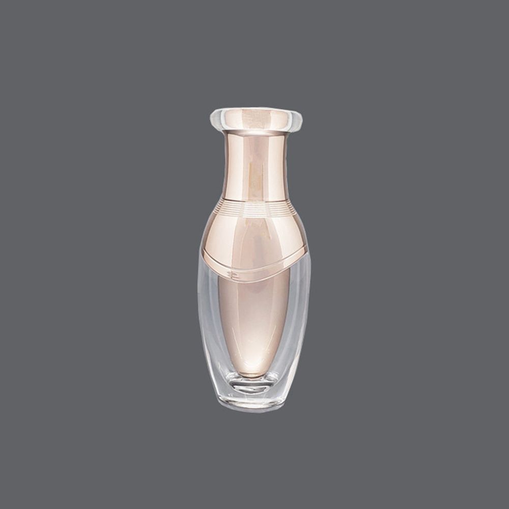 Rose Gold Spray Pump Bottle,15ml Lotion Pump Container From Cospack