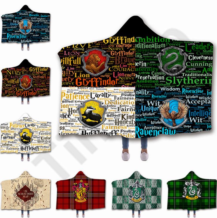 hooded blanket harry potter