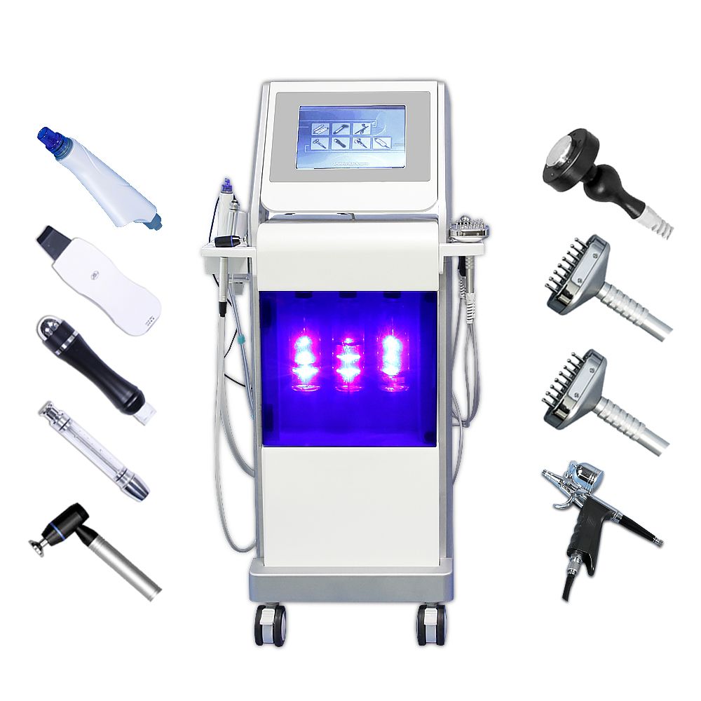 9 In 1 High Quality Galvanic Hydra Spa Machine Oxygen Facial Beauty