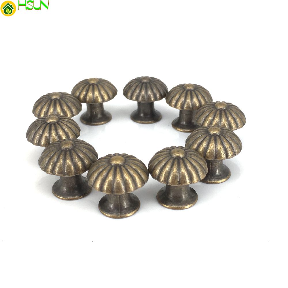 2020 Small Bronze Door Knobs Case Cupboard Drawer Pull Handle