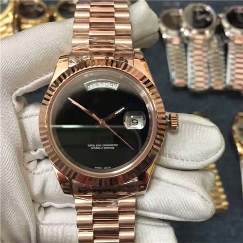 Mens Brands Watches Fashion Rosd Gold Luxury Mens Mechanical Watch