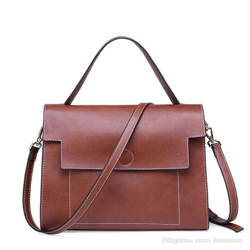 De Para Mujeres Cuero Compre Bolso Bandolera Genuino Bolsos gqwpn5