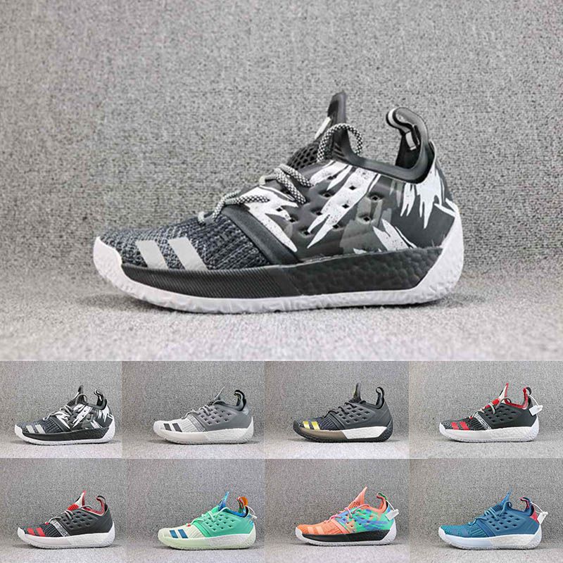 Zapatillas de baloncesto para hombre James Harden 2.0 Vol.2 2019 Classic Black White Oreo Harden Championship MVP Finales Zapatos de diseñador Zapatillas de baloncesto para hombre James Harden 2.0 Vol.2 2019 Classic Black White Oreo Harden Championship MVP Finales Zapatos de diseñador