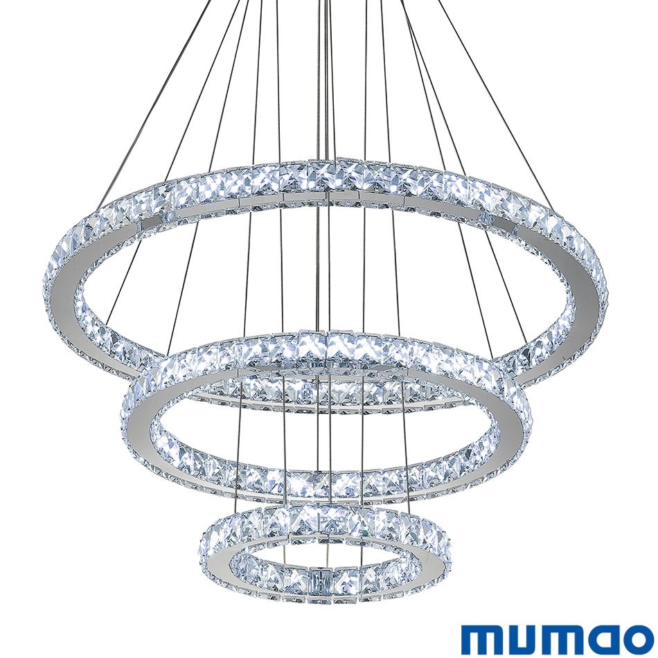 Led Ring Pendant Light Crystal Modern Lamp Chandeliers Led Ring Pendant Light Crystal Modern Lamp Chandeliers Lights For Home Lighting Living Room Lamps Circle Hanging Fixture