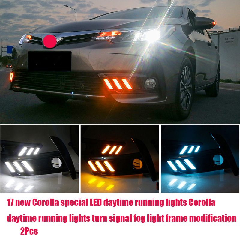 17 New Corolla Special LED Daytime Running Lights Corolla Daytime