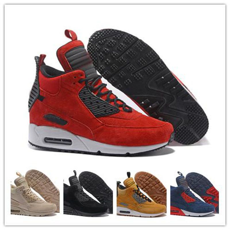Athletic 97 Herren Cut Botas Sneaker Scarpe Boots Trainer Original Schwarz Blau Winter Mid 40 46 High Rot 90 Kissen Top Schuhe Zapatos Mann P8wX0knO