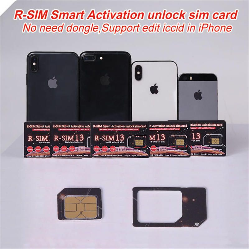 Original R SIM RSIM 13 RSIM13 Smart Activation Unlock SIM Card Heicard