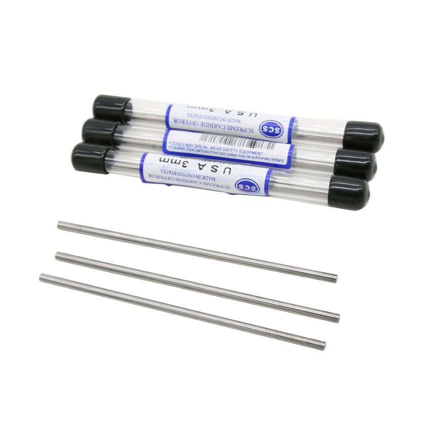 2021 Fine Tungsten Rod 6mm 10mm 100mm Tungsten Steel Bar Hard Alloy