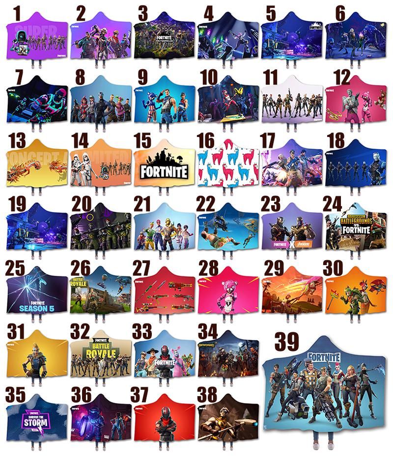 Fortnite Cloak Blankets 3d Fortnite Battle Royale Printed Sherpa - fortnite cloak blankets 3d fortnite battle royale printed sherpa hooded blanke!   t kids adults winter plush cape towel christmas gift yellow throws and